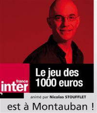 Le Jeu des 1000 euros. Le samedi 25 février 2012 à Montauban. Tarn-et-Garonne. 